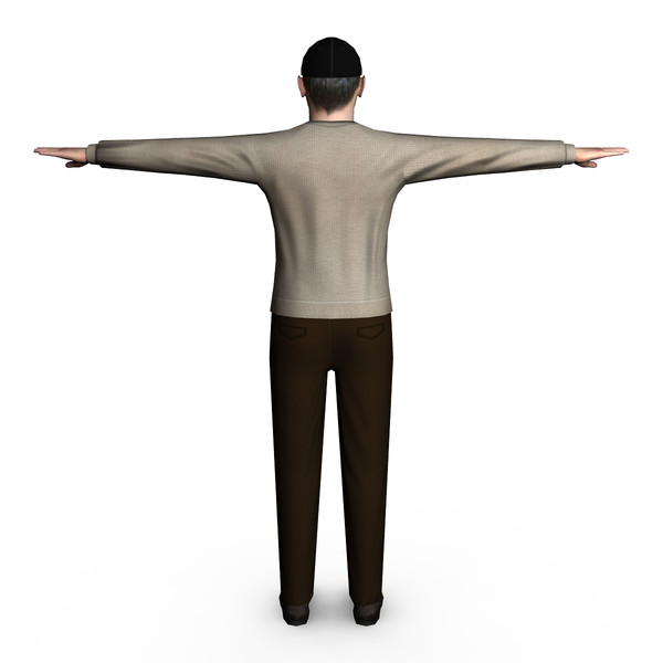 3d model of casual male 03 - Casual Male 03... by ignisfatuus